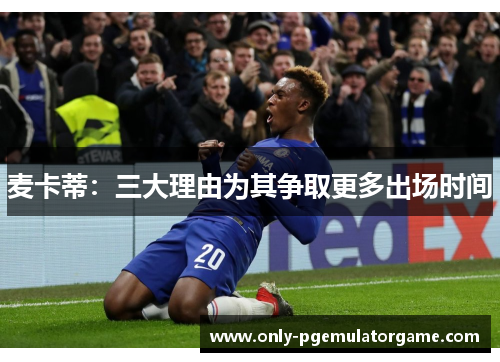 麦卡蒂：三大理由为其争取更多出场时间